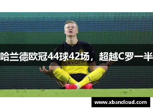 哈兰德欧冠44球42场，超越C罗一半